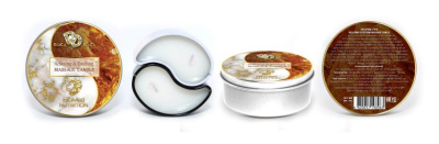 МАССАЖНАЯ СВЕЧА RELAXING & EXCITING MASSAGE CANDLE ЯНТАРНОЕ УТРО 30 мл. (BMN-0072)