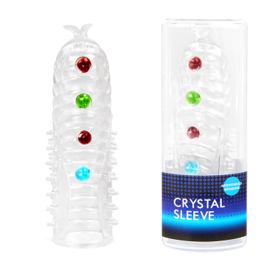 Насадка закрытая CRYSTAL SLEEVE, L 140 мм D 27 мм (EE-10106)