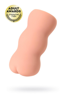 Мастурбатор реалистичный KOKOS TONGGGO-2 с двойным слоем, TPR, телесный, 16 см (0T-00013789)