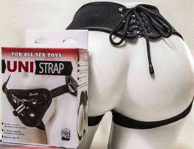 ТРУСИКИ HARNESS UNI STRAP С КОРСЕТОМ , (070003)