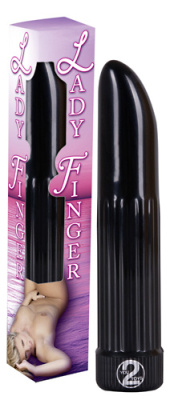 Вибромассажер рельефный черный (5604130000)