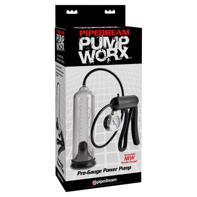 Вакуумная мужская помпа с датчиком давления Pump Worx Pro-Gauge Power Pump (3151-23 PD)
