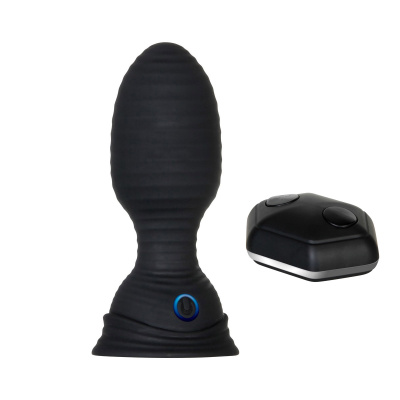 SHAPE SHIFTER Анальная пробка с вибрацией, функцией увеличения и пультом ДУ (ZE-RS-5446-2)