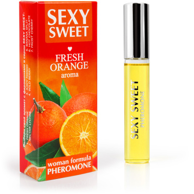 Парфюмированное средство для тела SEXY SWEET FRESH ORANGE с феромонами 10 мл (LB-16124)