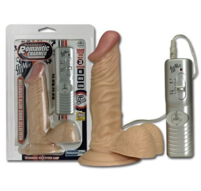 Вибратор реалистик на присоске ROMANTIC CHARMER (5671240000)